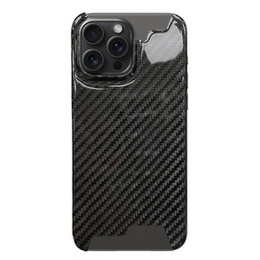 Чохол для iPhone 15 Pro, Carbon Fiber, чорний