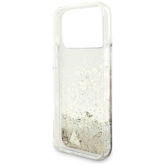 Чехол GUESS Liq. Glitter 4 Charms для iPhone 17 Pro