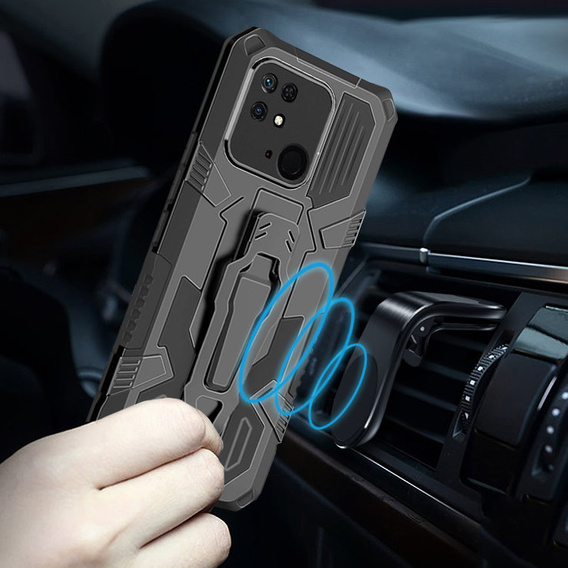 Чохол Hybrid KickStand для Xiaomi Redmi 10C, Black