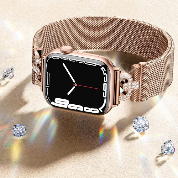 Браслет Milanese для Apple Watch 1/2/3/4/5/6/7/SE (38/40MM) - Black