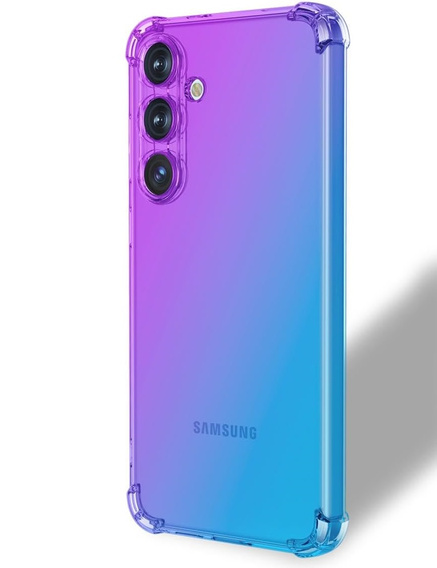 Чохол для Samsung Galaxy A56, Gradient Dropproof, Фіолетовий / синій