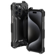 Чохол R-JUST для iPhone 15 Pro, Hollow Armour, чорний
