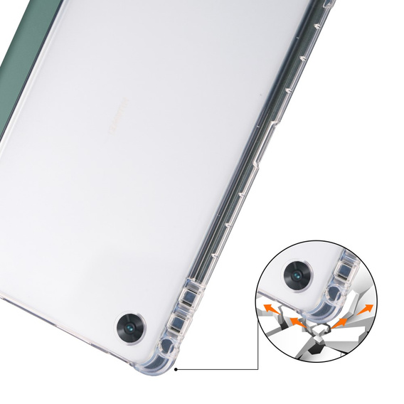 Чехол для Oppo Pad Air, Smartcase Hybrid, с местом для стилуса, зелёный