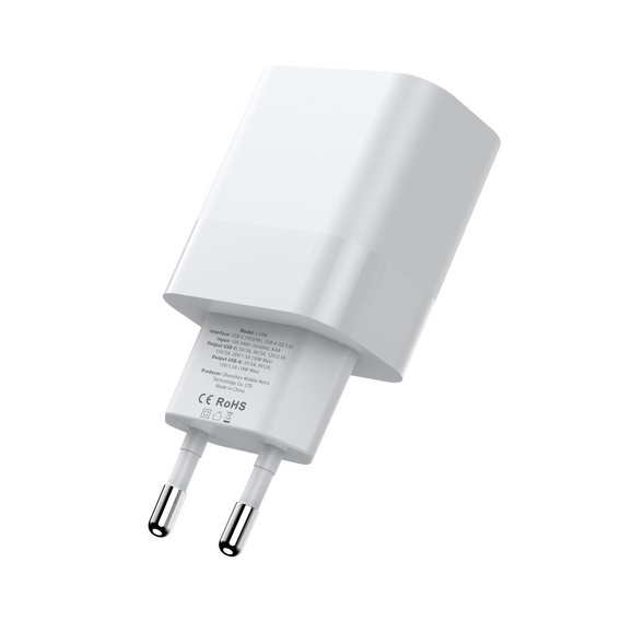 SPIGEN PowerArc PE2007 Uniwersalna Ładowarka Sieciowa PD60W/QC3.0, White