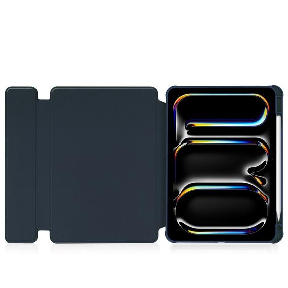 Чехол клавиатура для iPad Pro 11" 2024 (5 gen.), Rotary 360° Leather, темно-синий