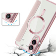 Чохол-книжка для Samsung Galaxy S25 Edge, RFID Wallet MagSafe CamShield, рожевий