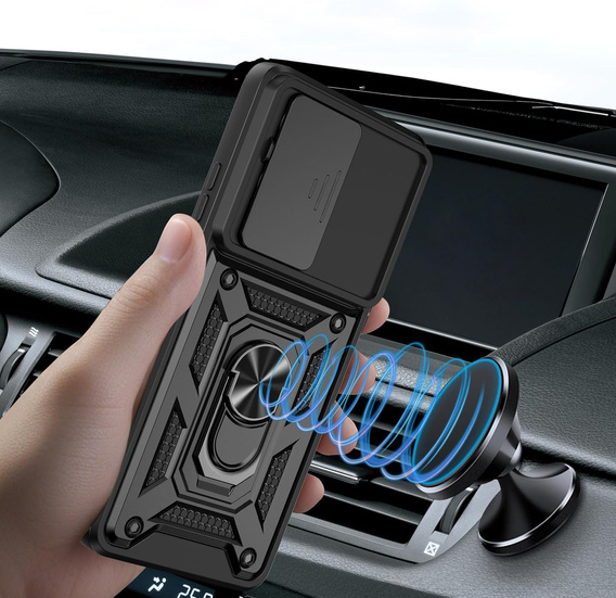 Чохол NOX Camera Slide Motorola Moto G86 5G, CamShield Slide, чорний