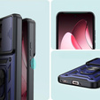 Чехол NOX Camera Slide Oppo Reno 13 Pro, CamShield Slide, синий