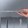 Защитный чехол для камеры Samsung Galaxy Note 10+ Plus, CamShield MagSafe, прозрачный / серебряный