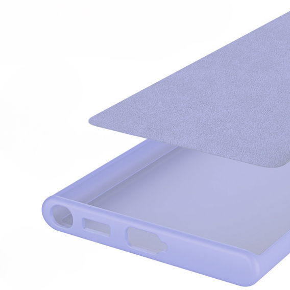 Чoхол до Samsung Galaxy S23 Ultra, Silicone Lite, фіолетовий