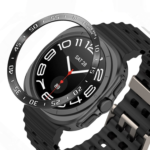 Крышка-кольцо безеля для Samsung Galaxy Watch Ultra 47mm (2025 / 2024), черный