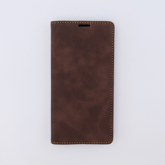 Чохол для Xiaomi Redmi Note 12 5G / Poco X5 5G, ERBORD Vintage, гаманець з клапаном, кава
