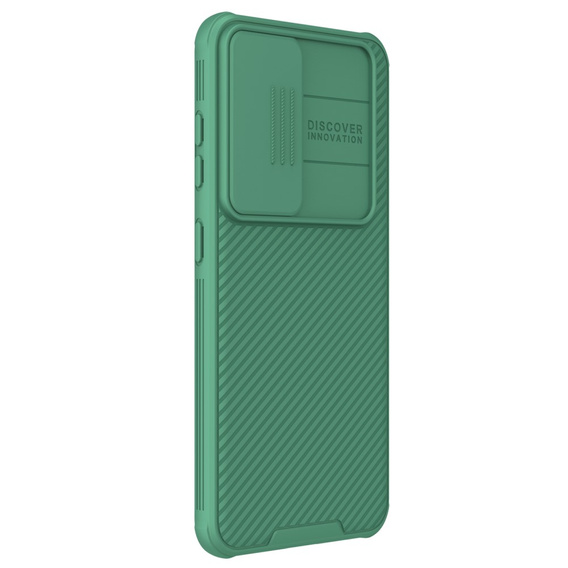 Чохол NILLKIN для Samsung Galaxy S24, Silicone CamShield Case for MagSafe, зелений