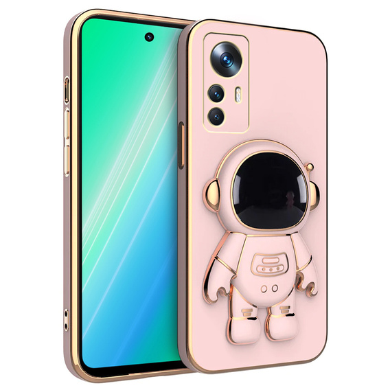 Чoхол до Xiaomi 12T Pro, Astronaut, рожевий
