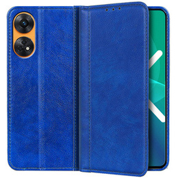 Флип-кейс для Oppo Reno8 T, Split Leather, синий