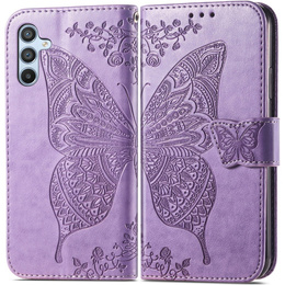 Чохол-книжка для Samsung Galaxy A36, Butterfly, фіолетовий