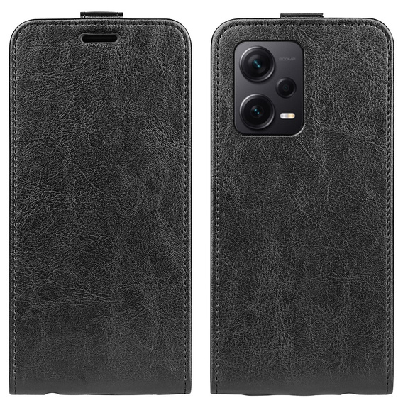 Футляр з клапаном для Xiaomi Redmi Note 12 Pro+ 5G, Flip, чорний