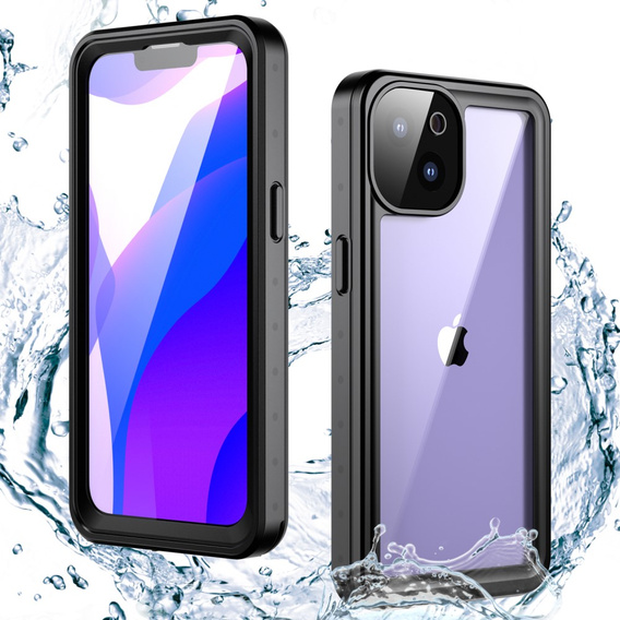 Водонепроникний чохол IP68 для iPhone 13, чорний