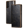 Чохол-книжка для Samsung Galaxy S23, ERBORD Waxy Wallet, коричневий