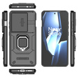 Чохол для OnePlus 13R, KickStand Camera Lens, чорний