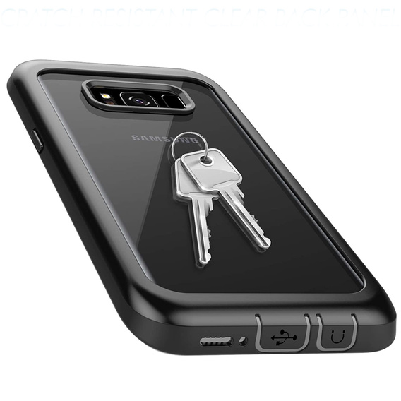 Чехол для Samsung Galaxy S8+ Plus, Shockproof, с пленкой, синий