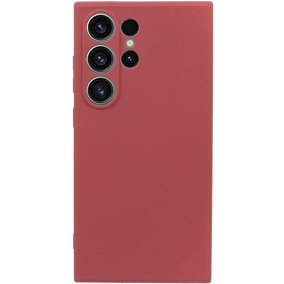 Чoхол до Samsung Galaxy S24 Ultra, Silicone Lite, червоний