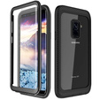 Чoхол Shockproof до Samsung Galaxy S9, із захисним екраном, м'яти