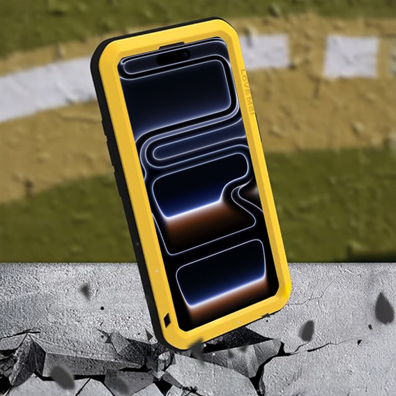 Бронированный чехол с закаленным стеклом для iPhone 17 Pro