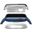 2в1 чехол и защитное стекло для часов Apple Watch 7/8/9 45mm, Transparent