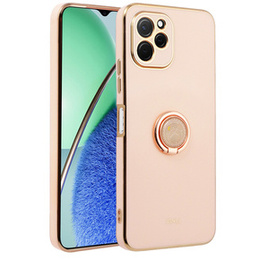 Чoхол до Huawei Nova Y61, Electro Ring, рожевий rose gold