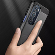 Чoхол до Motorola Edge 30 Pro, Carbon, чорний