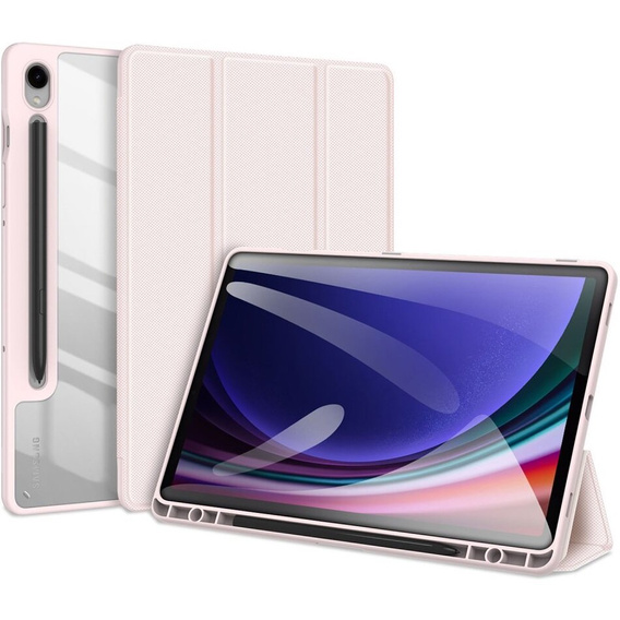 Чехол для Samsung Galaxy Tab S10 Lite / S10 FE / S9 FE, Dux Ducis TOBY, розовый