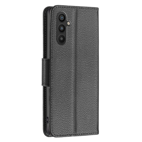 Чохол-книжка для Samsung Galaxy A34 5G, Wallet Litchi Magnet, чорний