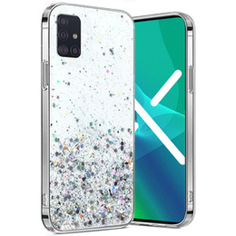 Чoхол до Samsung Galaxy A51 4G, Glittery, прозорий
