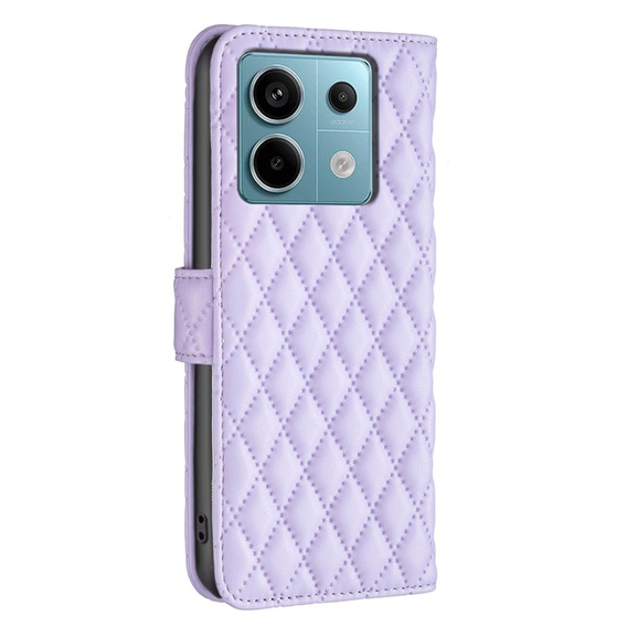 Чохол-книжка для Xiaomi Redmi Note 13 Pro 5G, Wallet, BINFEN COLOR, фіолетовий