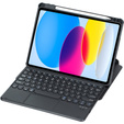 Чехол клавиатура для iPad 11" 2025 A16 (11 gen.) / iPad 10.9" 2022 (10 gen.), Rotary 360° Leather, чёрный