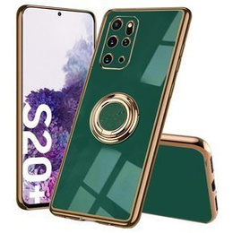Чехол до Samsung Galaxy S20 Plus, Electro Ring, зелёный