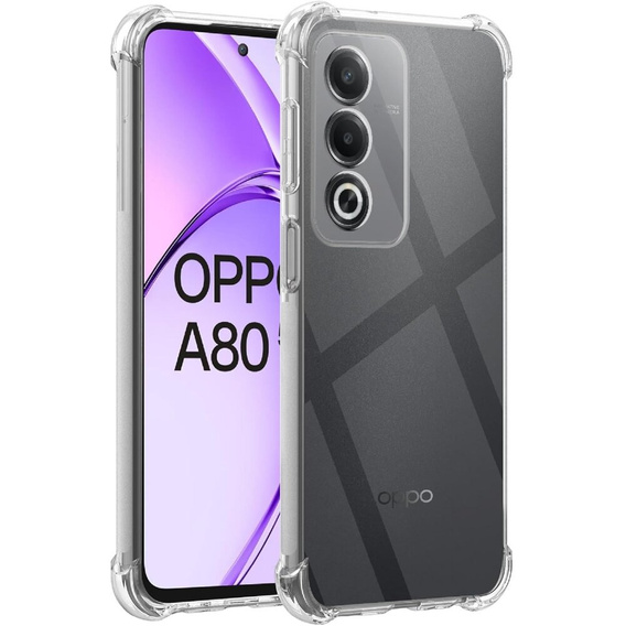 Чoхол до Oppo A80, Dropproof, прозорий