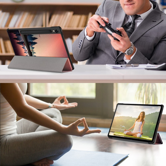 Чехол до Samsung Galaxy Tab S9, Smartcase Hybrid Pen Slot, night