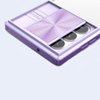 Чехол до Samsung Galaxy S22 Ultra, Slide Camera, фиолетовый