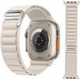 Нейлоновый ремешок до Apple Watch 1/2/3/4/5/6/7/8/SE 38/40/41/mm, White