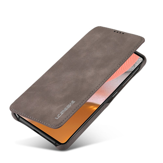 Откидной чехол для Samsung Galaxy A52 5G / 4G, LC.IMEEKE, серый