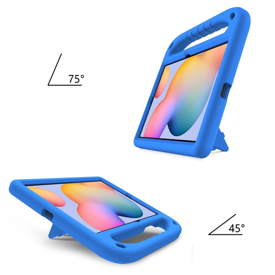 Детский чехол для Samsung Galaxy Tab S6 Lite 2022 / 2020, детский чехол с ручкой, синий