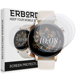 3x Гидрогелевая фольга ERBORD для Huawei Watch GT 3 42mm