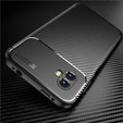Чехол до Samsung Galaxy Xcover 6 Pro, Carbon Gel, чёрный