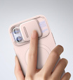 Чохол для iPhone 13 Pro Max/12 Pro Max Suritch Shockproof, Suritch Shockproof, для MagSafe, рожевий