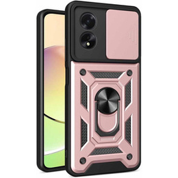 Чохол NOX Camera Slide Oppo A38 4G / Oppo A18 4G, CamShield Slide, рожевий rose gold