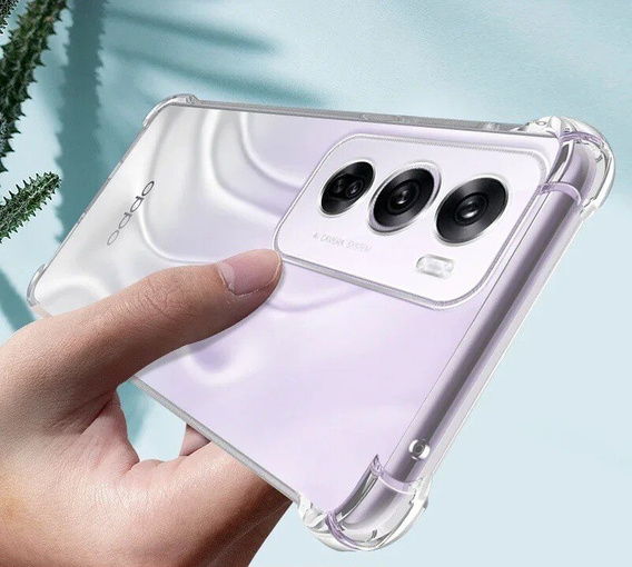 Чoхол до Oppo Reno 12, Dropproof, прозорий