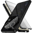 Чохол для Xiaomi 15 Ultra, Magnetic Dual Glass, чорний