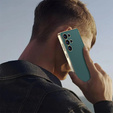 Чехол до Samsung Galaxy S25 Ultra, GKK Leather, зелёный